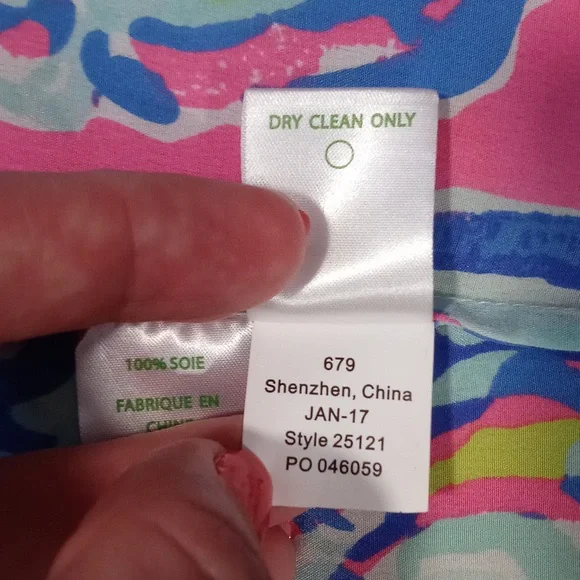 🦄VERY HTF Lilly Pulitzer🦄 - Kimi Silk Dress - Picture 12 of 15